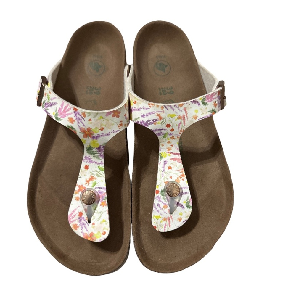 Birkenstock Gizeh Vegan Floral Sandals - Picture 3 of 7